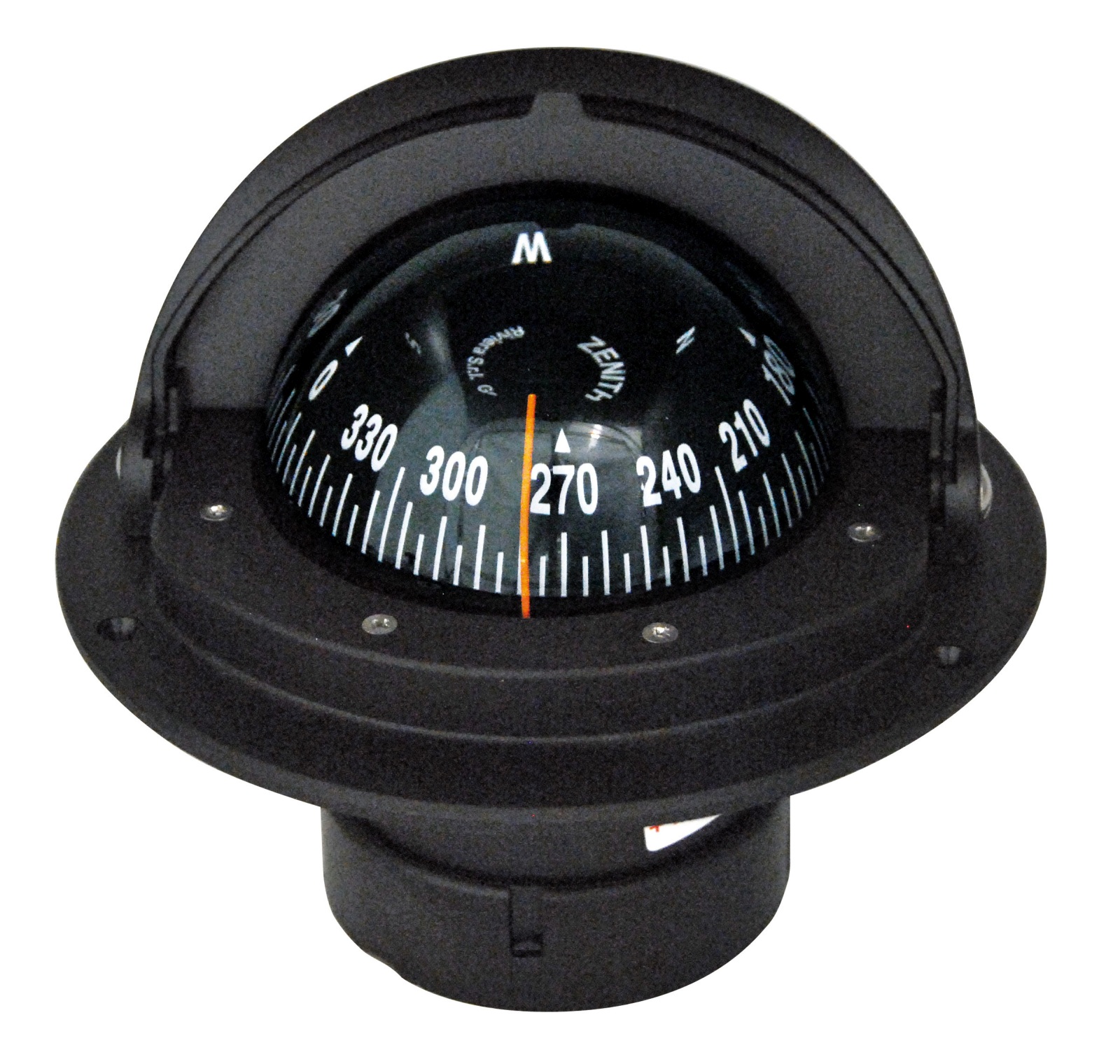 RIVIERA Zenith BZ4 built-in compass, 12V, 80mm, 5°, black, rose black 1 RIVIERA Zenith BZ4 built-in compass, 12V, 80mm, 5°, black, rose black