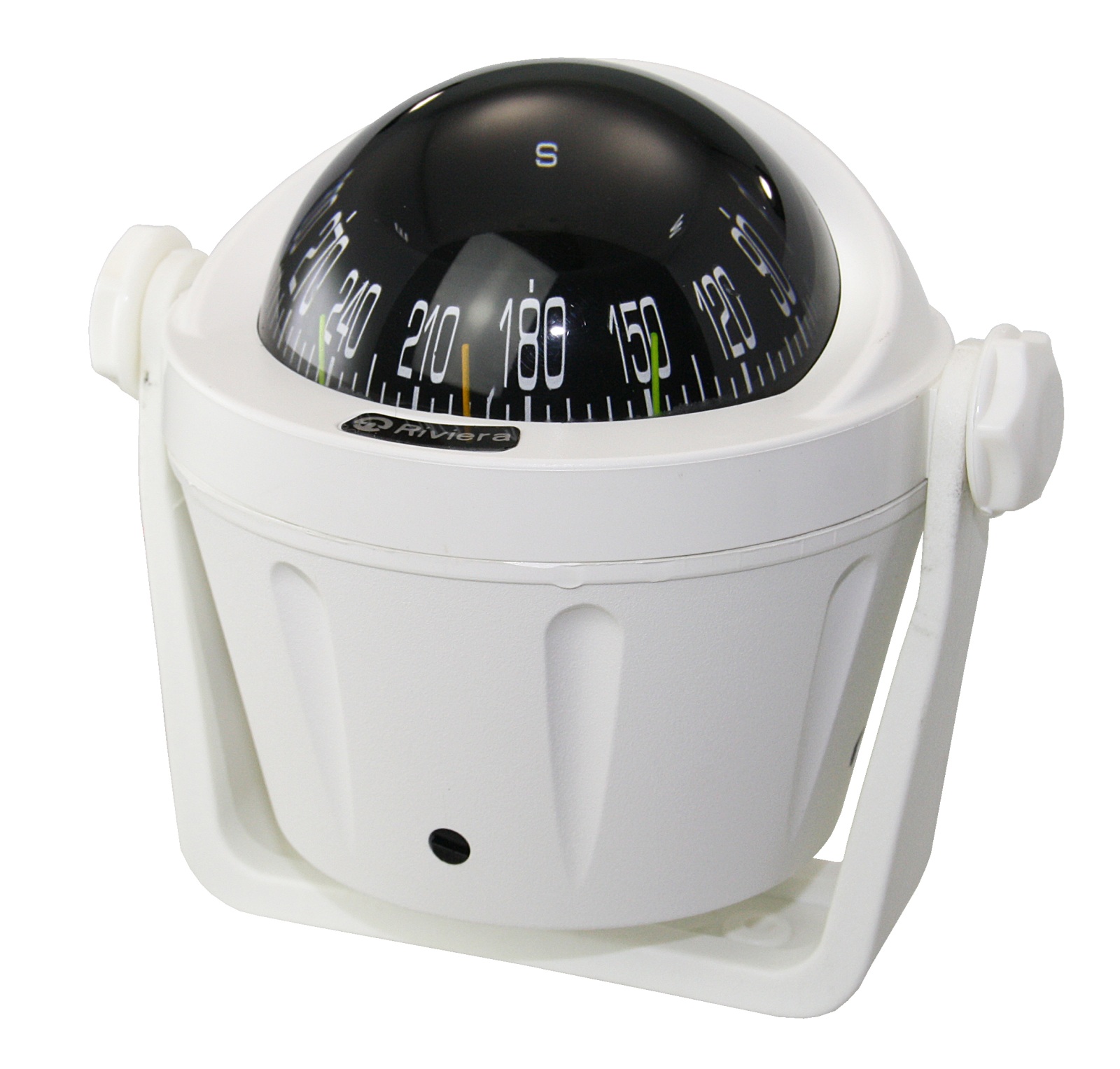 RIVIERA Compass Artica BA2 70mm 5°, white, rose black 1 RIVIERA Compass Artica BA2 70mm 5°, white, rose black