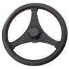 RIVIERA steering wheel VR04 carbon/leather 350mm, black with red stitching 3 ri86303