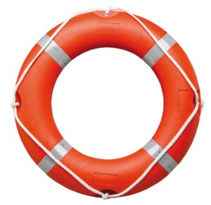 SOLAS lifebuoy with reflective stripes HDPE/PU 4.0kg