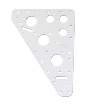 RUTGERSON headboard light aluminum 135x185x1.5mm silver