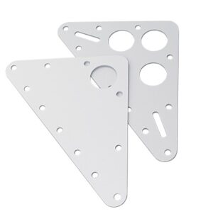 RUTGERSON headboard One-Design aluminum 112x140x2mm silver