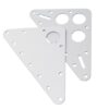 RUTGERSON headboard One-Design aluminum 112x140x2mm silver 3 rs1102xxx