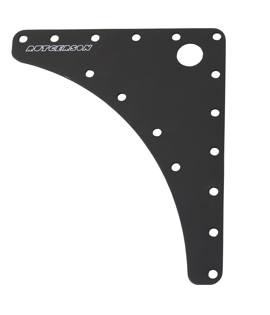 RUTGERSON headboard racing aluminum 134x165x1.5mm black 1 RUTGERSON headboard racing aluminum 134x165x1.5mm black
