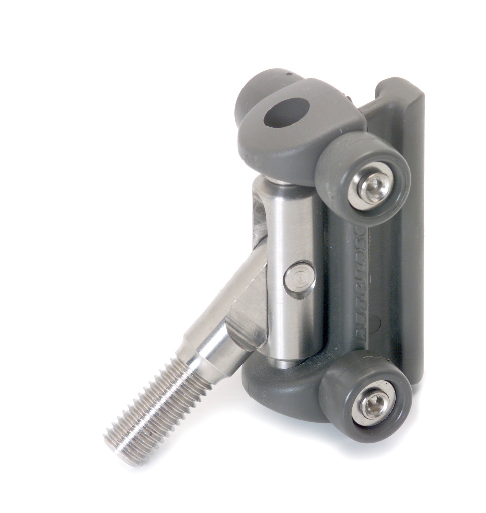RUTGERSON batten sliders with M10 for 19mm profile, 15.5mm rollers 1 RUTGERSON batten sliders with M10 for 19mm profile, 15.5mm rollers