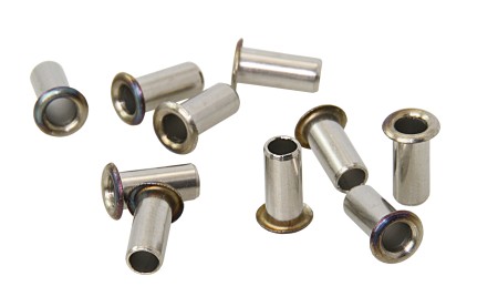 RUTGERSON hollow rivets A4 4.5x12mm 100pcs. 1 RUTGERSON hollow rivets A4 4.5x12mm 100pcs.