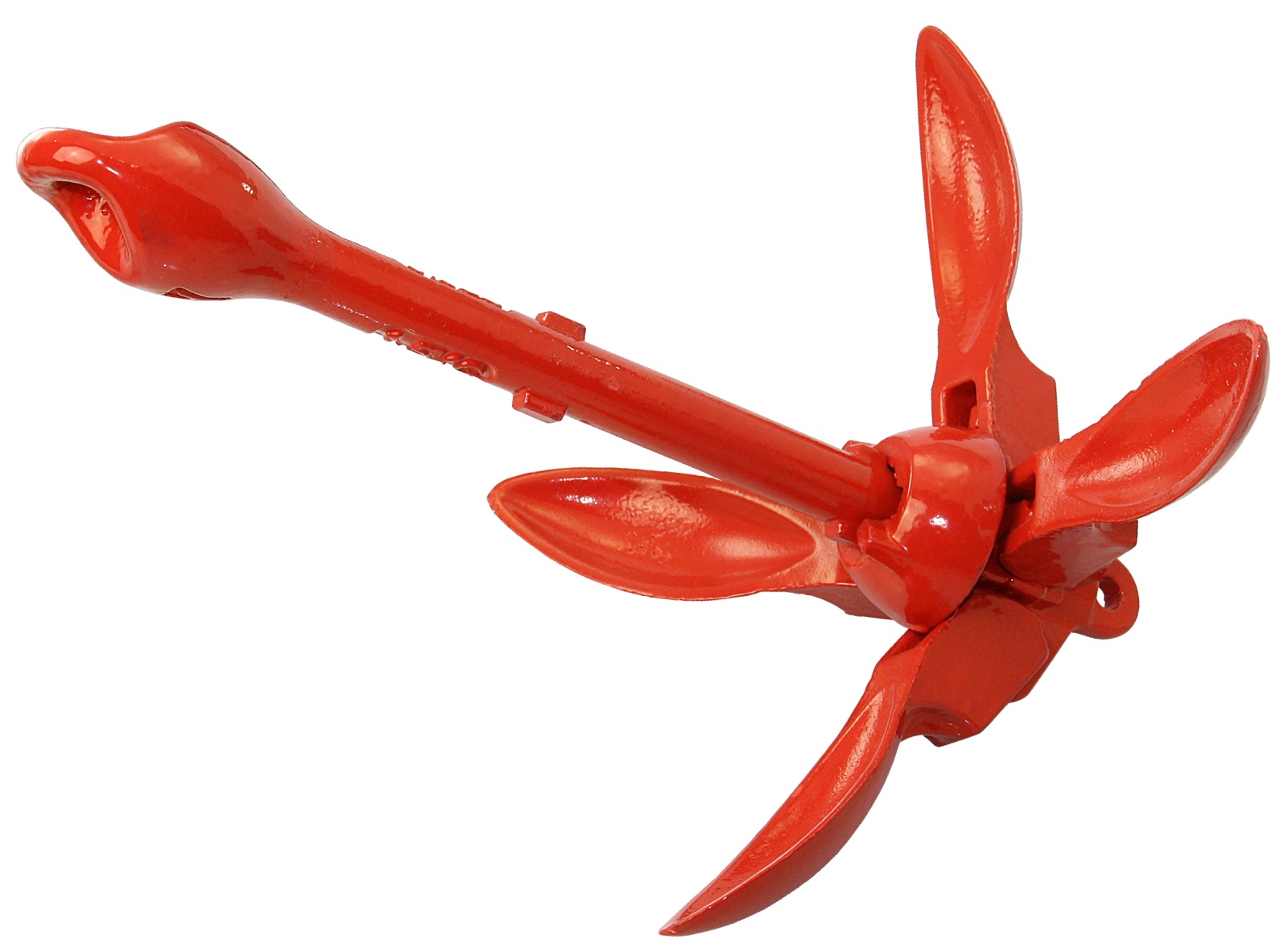 Folding weights, galvanized, 1.5kg, red 1 Folding weights, galvanized, 1.5kg, red