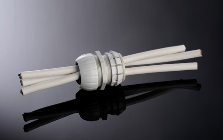 SCANSTRUT cable gland, wall TBH-4 nylon for cables 4x 7-15mm 1 SCANSTRUT cable gland, wall TBH-4 nylon for cables 4x 7-15mm