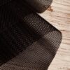 SAULEDA mesh fabric Fabrinet PES/PVC 152cm 150g/m² black