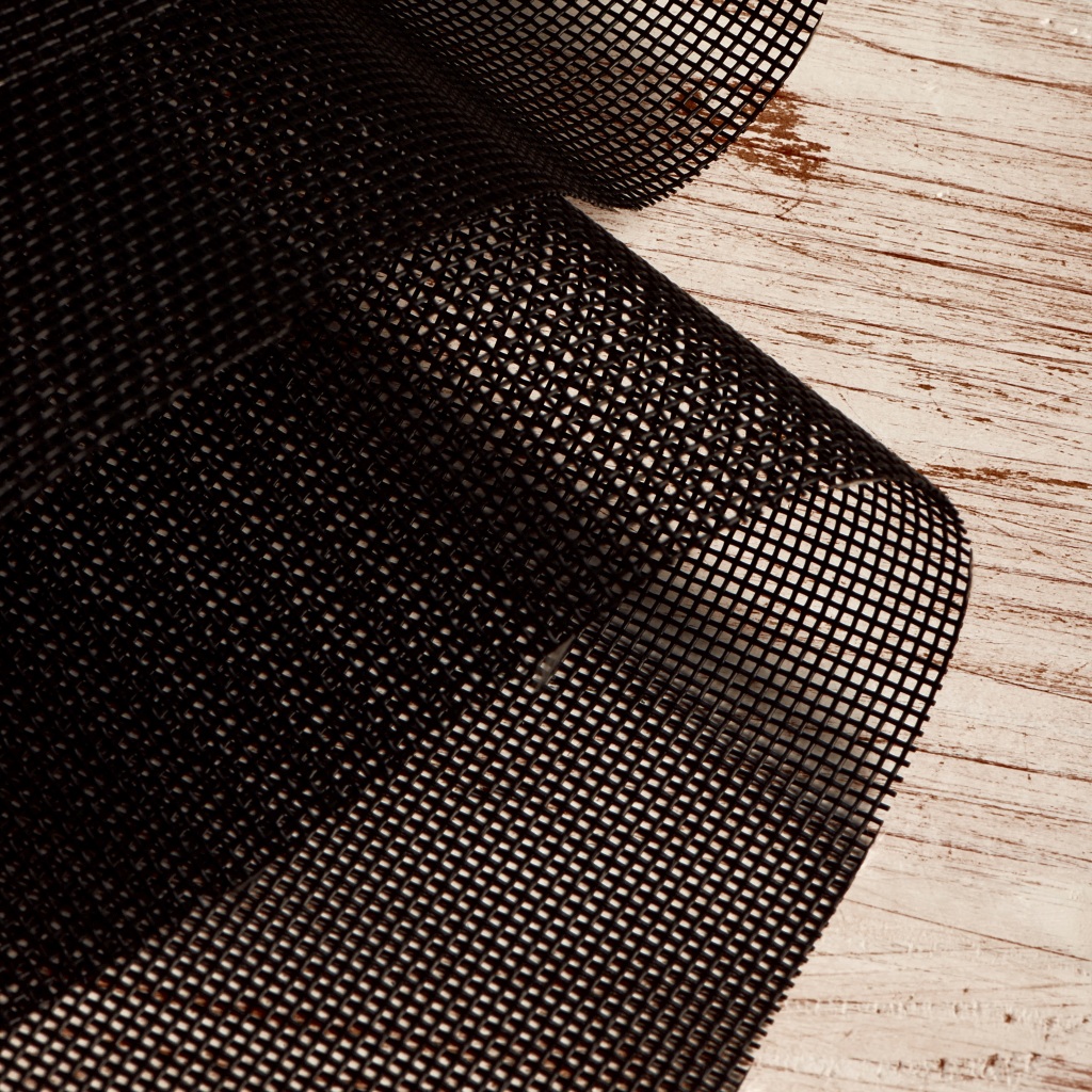 SAULEDA mesh fabric Fabrinet PES/PVC 152cm 150g/m² black 1 SAULEDA mesh fabric Fabrinet PES/PVC 152cm 150g/m² black