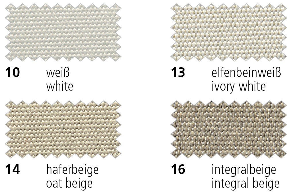 SAULEDA Agora Lisos Acrylic Fabric 160cm 260g/m² White 1 SAULEDA Agora Lisos Acrylic Fabric 160cm 260g/m² White