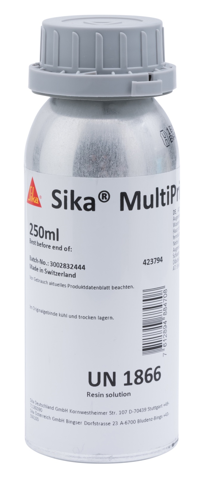 SIKA MultiPrimer Marine primer, 250ml can, yellowish 1 SIKA MultiPrimer Marine primer, 250ml can, yellowish