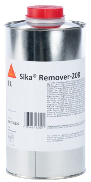 SIKA Cleaner Remover 208 can 1000ml clear
