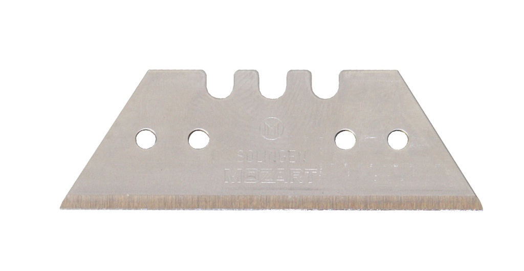 MOZART Replacement Trapezoidal Blade 60mm for Allegro and S2 knives, 10 pieces. 1 MOZART Replacement Trapezoidal Blade 60mm for Allegro and S2 knives, 10 pieces.