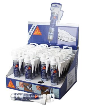 SIKAFLEX Adhesive Sealant 291i Tube 70ml black/white Display 12+12pcs.
