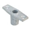 Galvanized rudder fork base for 13mm pin from SG7050 3 sg7515