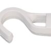 Plastic rope hooks for 8mm rope, white, 10 pieces. 2 sk22