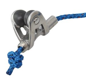 SPINLOCK headsail threader with line for mounting between deck and forestay