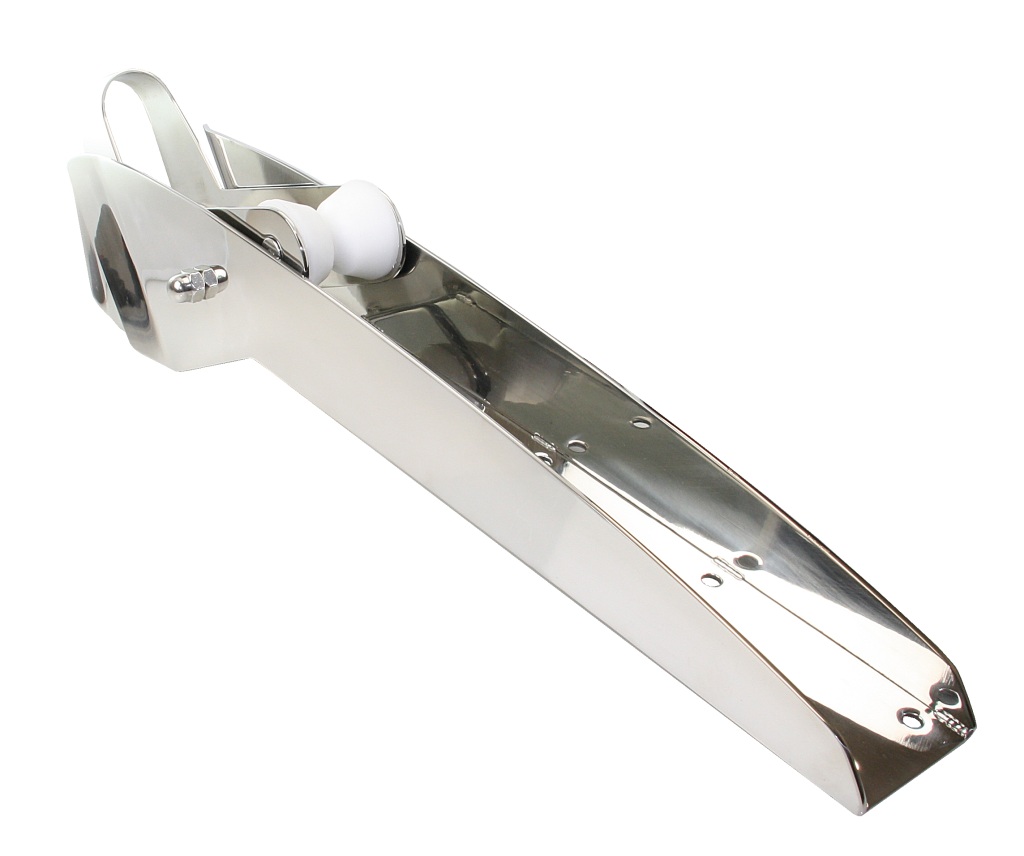Bow roller with rocker A4 and POM roller, 575x80mm for DC anchors 1 Bow roller with rocker A4 and POM roller, 575x80mm for DC anchors