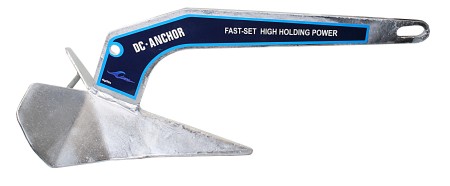 DC Ploughshare Anchor Galvanized 16kg 1 DC Ploughshare Anchor Galvanized 16kg
