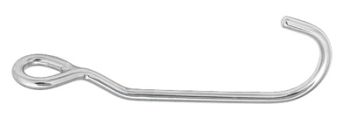 Lock hook with eye A4 255mm, eye 22mm 1 Lock hook with eye A4 255mm, eye 22mm