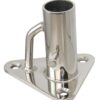 Railing foot screwed through A4 for pipe 25m, 0°