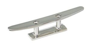 Flat cleat with 2 holes A4 125mm