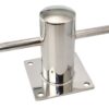 Bollard A4 base plate 140x140mm, web 270mm 3 sm9270