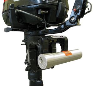 STEADY outboard lock for bolted outboard motors