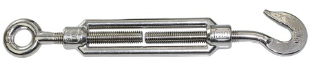 Turnbuckle similar to DIN 1480, eye-hook A4 M5 1 Turnbuckle similar to DIN 1480, eye-hook A4 M5