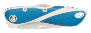 WICHARD Aquaterra knife with corkscrew, 80mm blade, blue