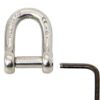 WICHARD D-shackle with Inn6kant A4L pin 6mm 2 sr1303
