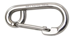 WICHARD carabiner with eye A4L 8x80mm