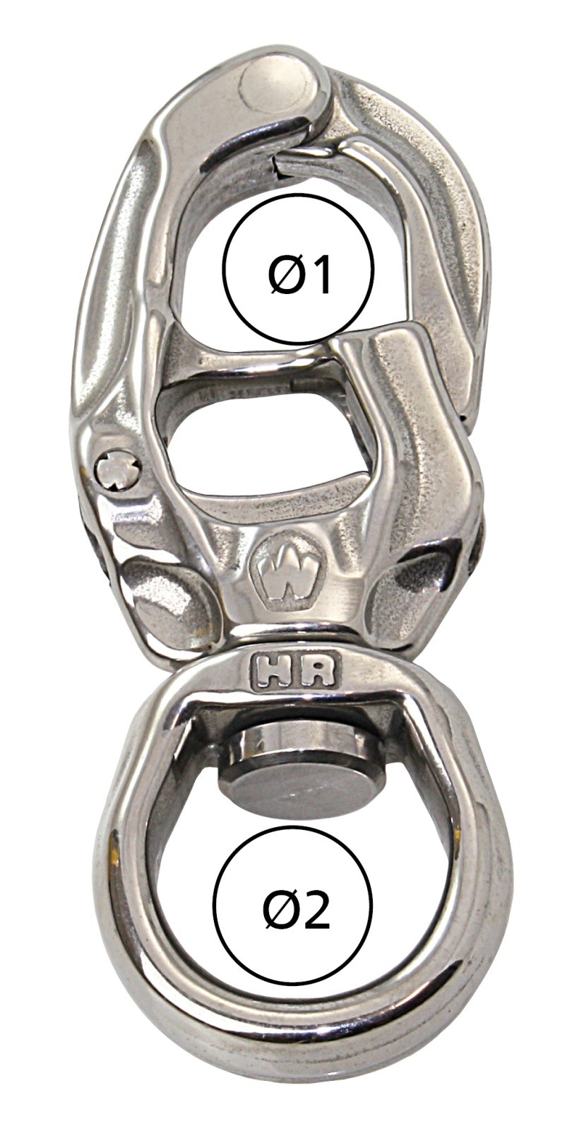 WICHARD Snap Shackle Trigger with Swivel Eye C3 134mm SB-Pack 1 WICHARD Snap Shackle Trigger with Swivel Eye C3 134mm SB-Pack