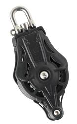 WICHARD single block, spherical, 35mm, rope 8-9mm, swivel shackle/U-shackle 1 WICHARD single block, spherical, 35mm, rope 8-9mm, swivel shackle/U-shackle