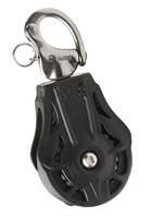 WICHARD single block, spherical, 55mm, rope 12mm, snap shackle 1 WICHARD single block, spherical, 55mm, rope 12mm, snap shackle