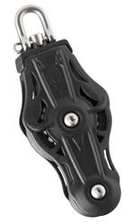 WICHARD violin block, spherical, 35mm, rope 8-9mm, swivel shackle 1 WICHARD violin block, spherical, 35mm, rope 8-9mm, swivel shackle