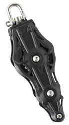 WICHARD violin block, spherical, 55mm, rope 12mm, swivel shackle/U-shaped bracket 1 WICHARD violin block, spherical, 55mm, rope 12mm, swivel shackle/U-shaped bracket