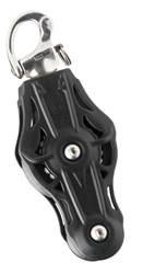 WICHARD Violin Block, sliding, 55mm, rope 12mm, snap shackle 1 WICHARD Violin Block, sliding, 55mm, rope 12mm, snap shackle