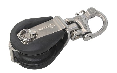 WICHARD sliding snatch block, 80mm diameter, 18mm rope, snap shackle 1 WICHARD sliding snatch block, 80mm diameter, 18mm rope, snap shackle