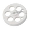 WICHARD Plastic Rope Roller for 6-10mm Wire Rope, 2 pcs. SB-Pack 2 sr4107