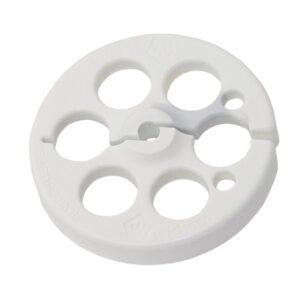 WICHARD Plastic Rope Roller for 6-10mm Wire Rope, 2 pcs. SB-Pack