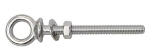 WICHARD Eyebolts with metric thread A4L M6x40mm SB-Pack