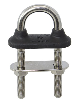 WICHARD U-bolt with rubber cap A4L M12x110mm black SB-Pack 1 WICHARD U-bolt with rubber cap A4L M12x110mm black SB-Pack