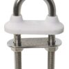 WICHARD U-bolt with rubber cap A4L M8x100mm white 2 sr6544w 1