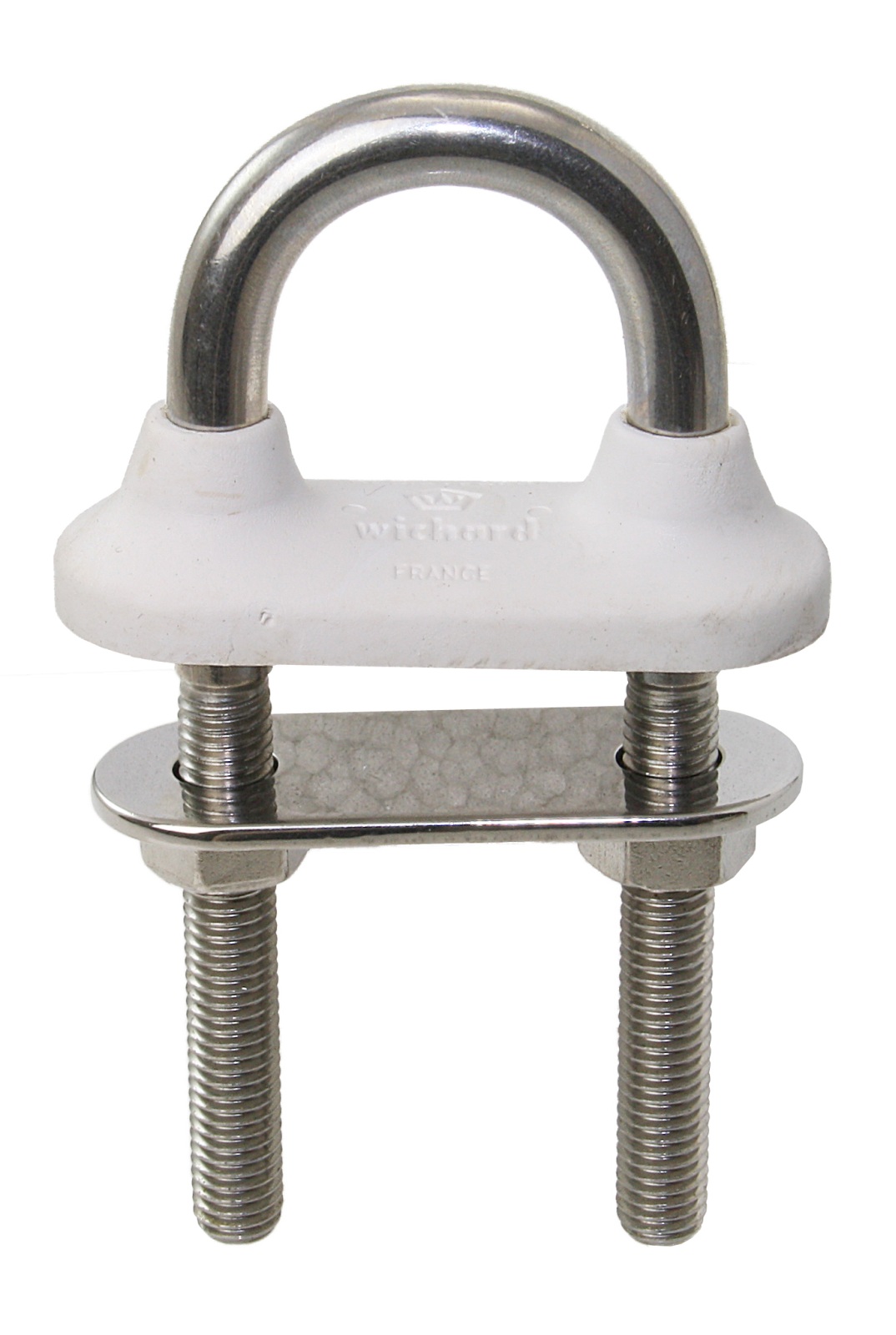WICHARD U-bolt with rubber cap A4L M6x90mm white 1 WICHARD U-bolt with rubber cap A4L M6x90mm white