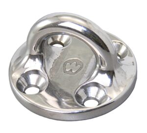 WICHARD deck plate, round D6 57mm, eye 19mm