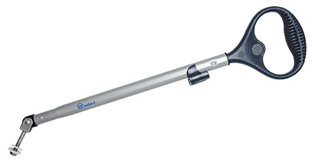 WICHARD tiller extension aluminum with mounting fork, 700mm 1 WICHARD tiller extension aluminum with mounting fork, 700mm