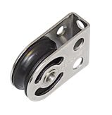 SEA SURE single-block swivel pulley, 25mm diameter, 8mm rope 1 SEA SURE single-block swivel pulley, 25mm diameter, 8mm rope