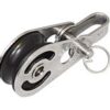 SEA SURE single sliding block 25mm, rope 8mm, shackle 3 ss0008
